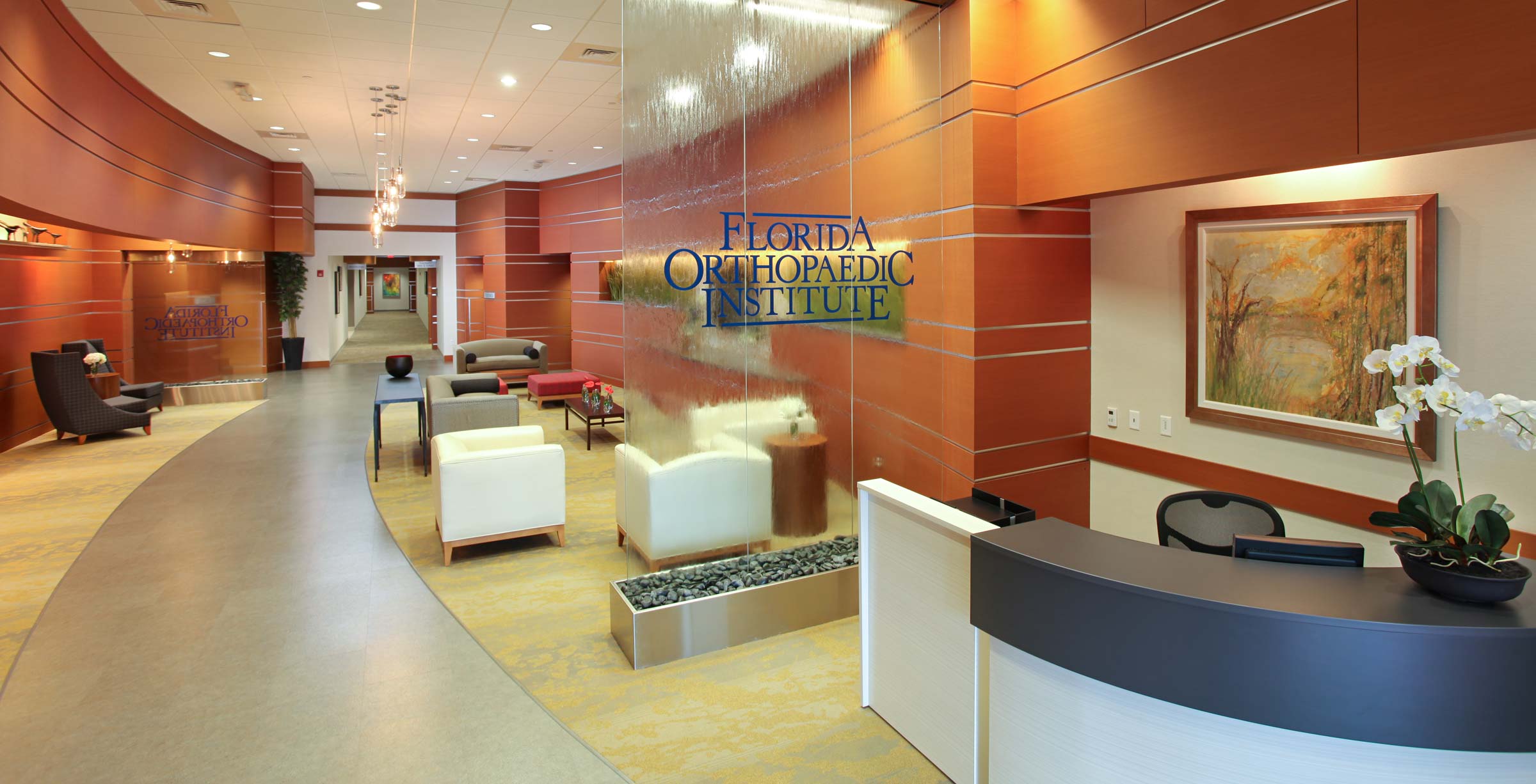 Florida Orthopaedic lobby interior